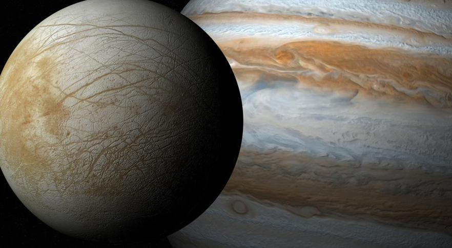 Europa, la luna de Júpiter, produce suficiente oxígeno como para abastecer a un millón de personas
